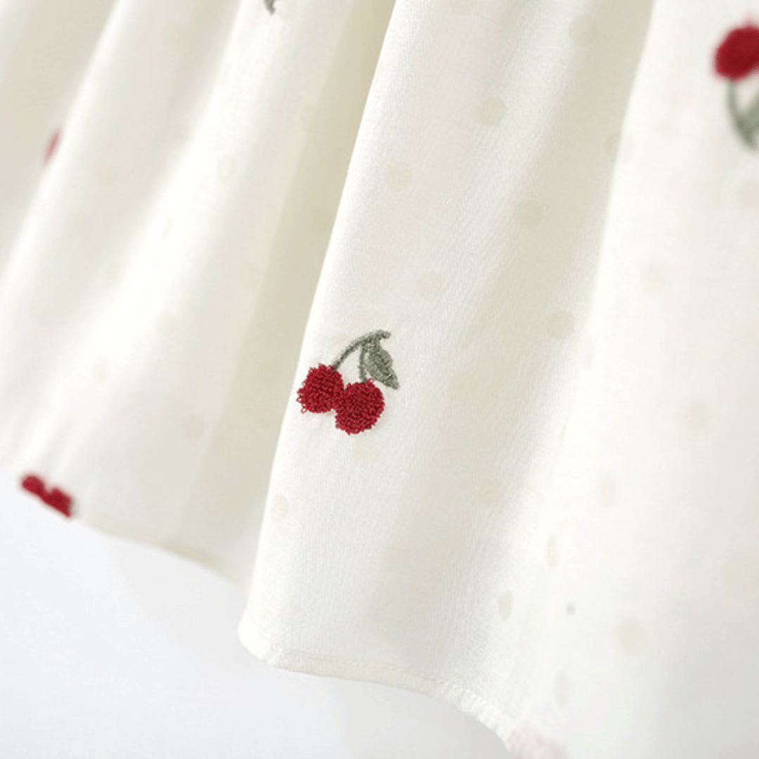 Cherry Puff Princess Dress