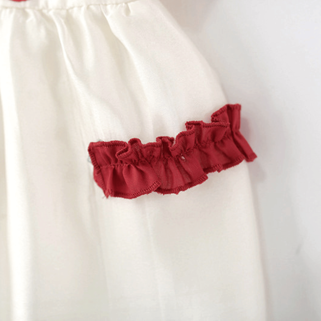 Cherry Puff Princess Dress
