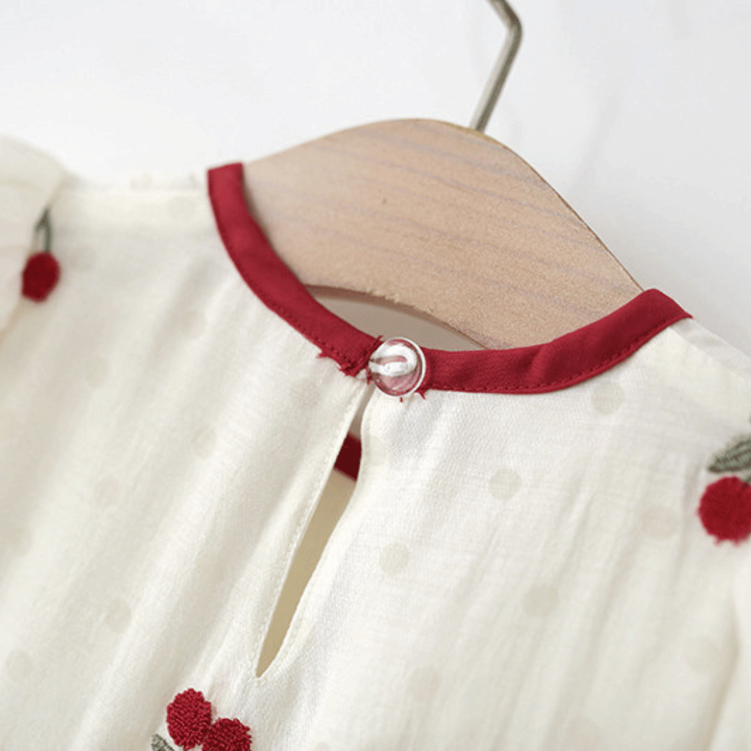 Cherry Puff Princess Dress