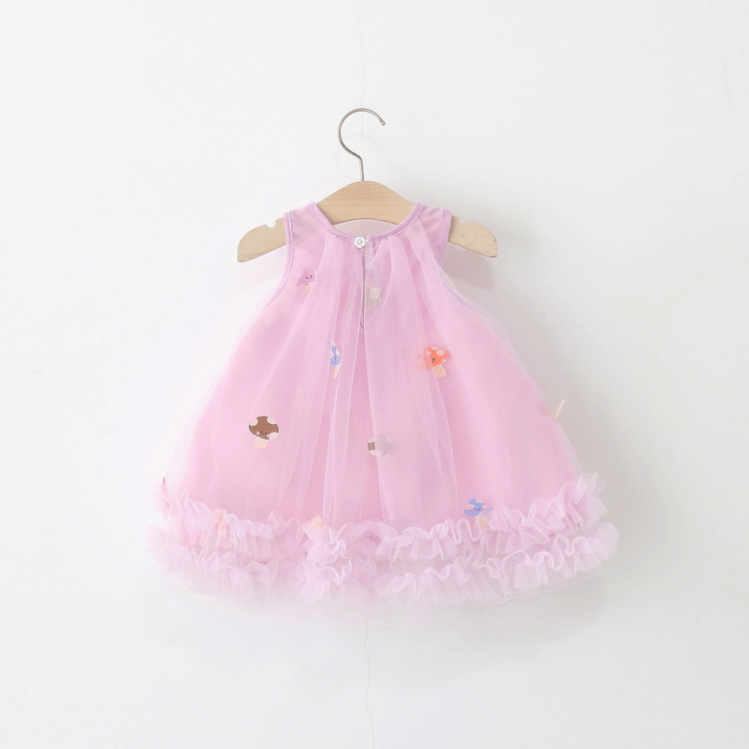 Mushroom Candy Princess Dress