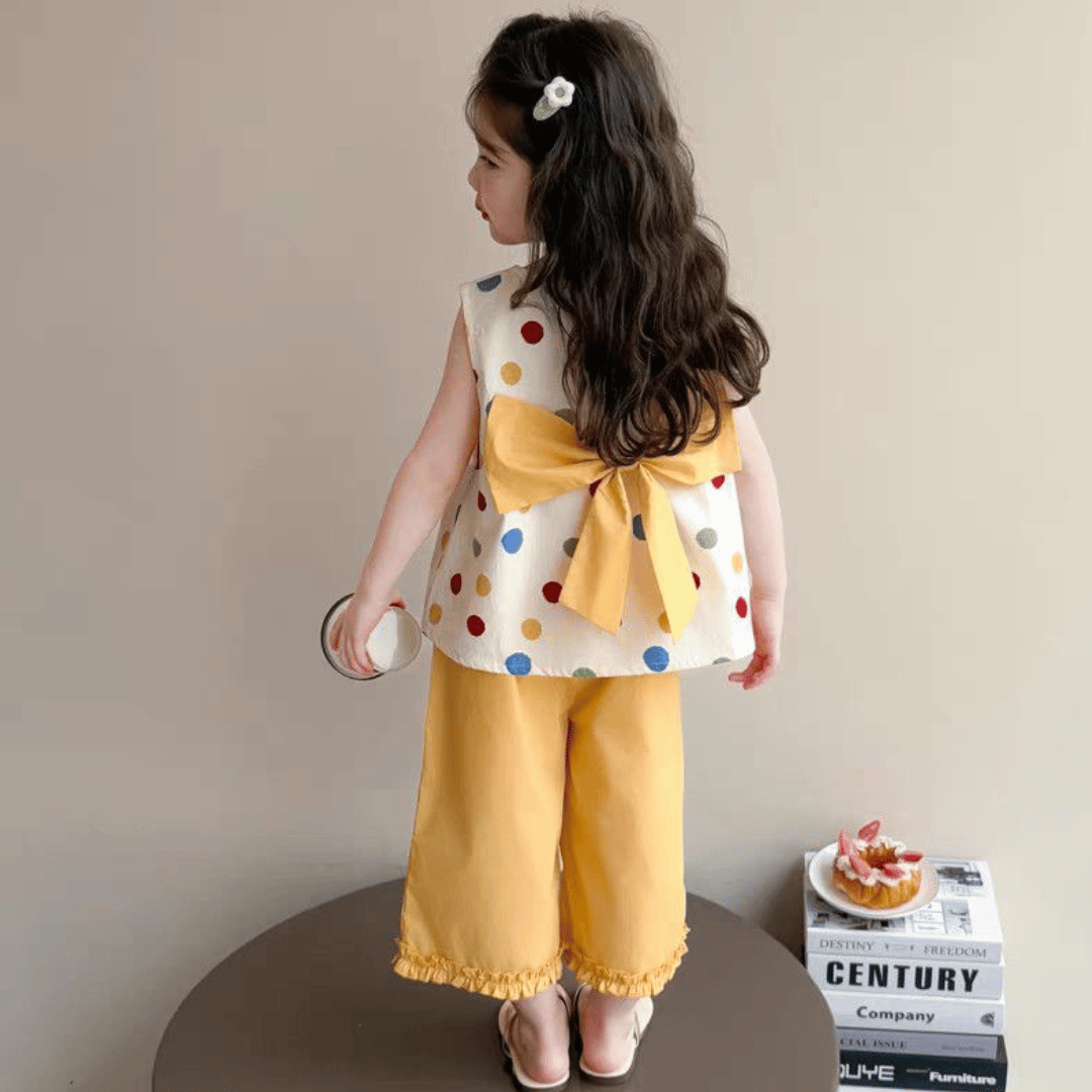Classic Dotted Princess Dress