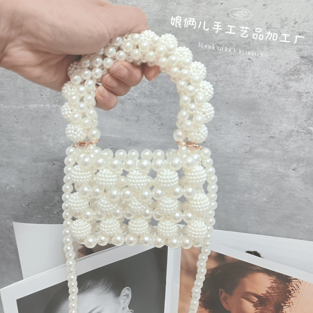 Beaded Handwoven Kinds Crossbody Bag