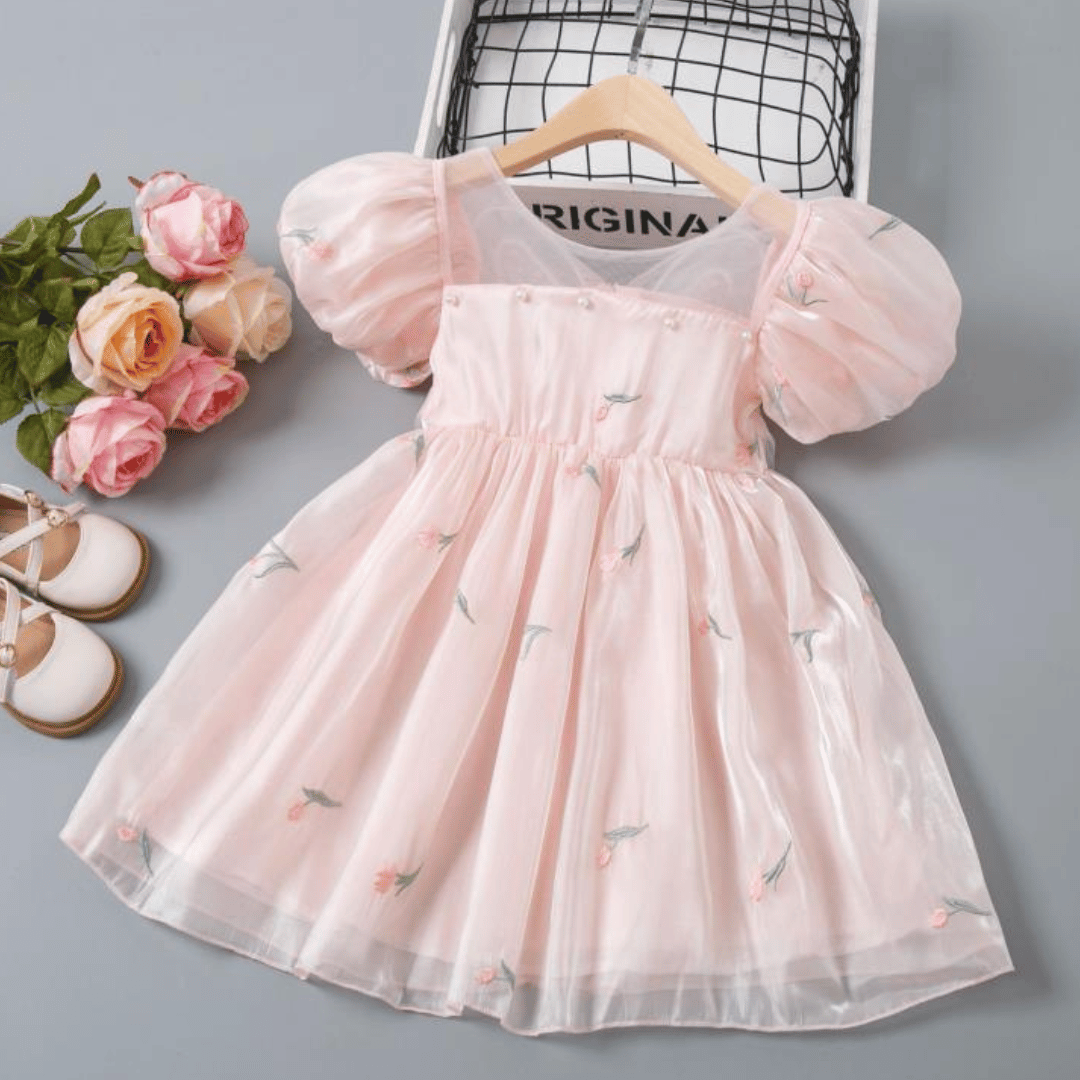 Pink Butterfly Fairy Party Dress