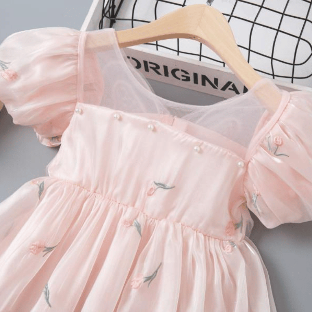Pink Butterfly Fairy Party Dress