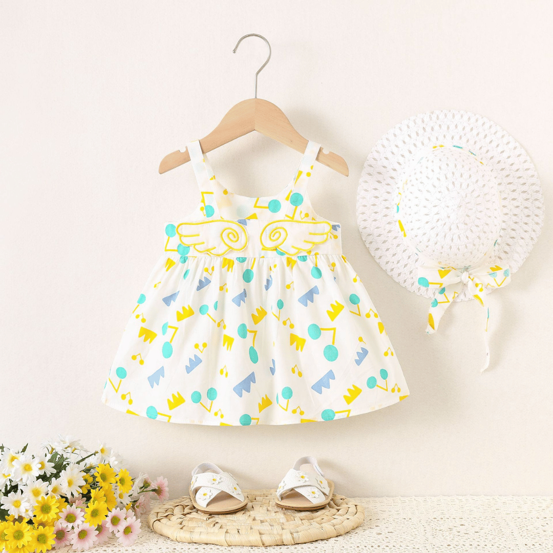 Cherry Crown Angel Wing Dress