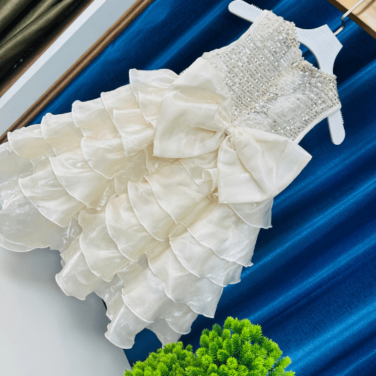Vanilla Dream Chiffon Princess Dress