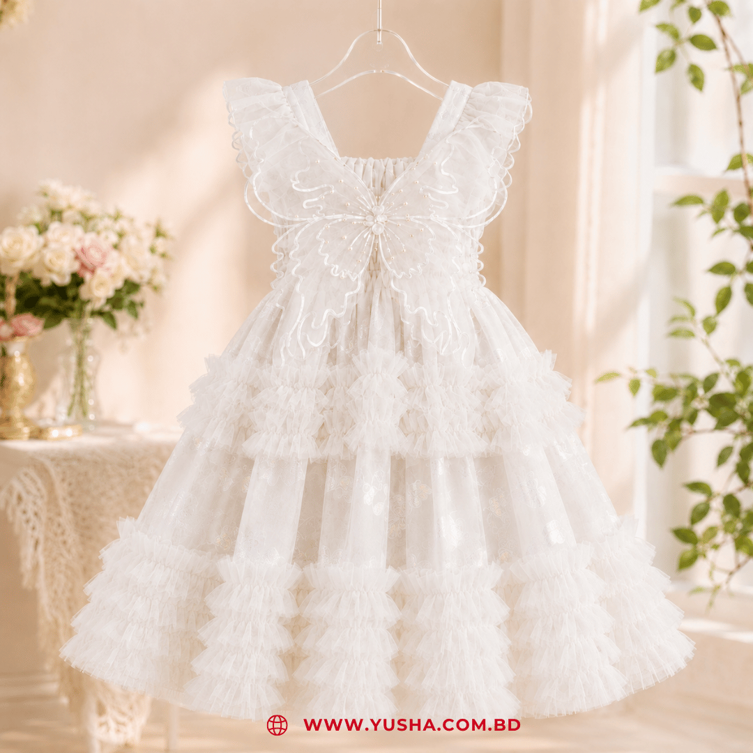 Butterfly Fairy Princess Party Dress