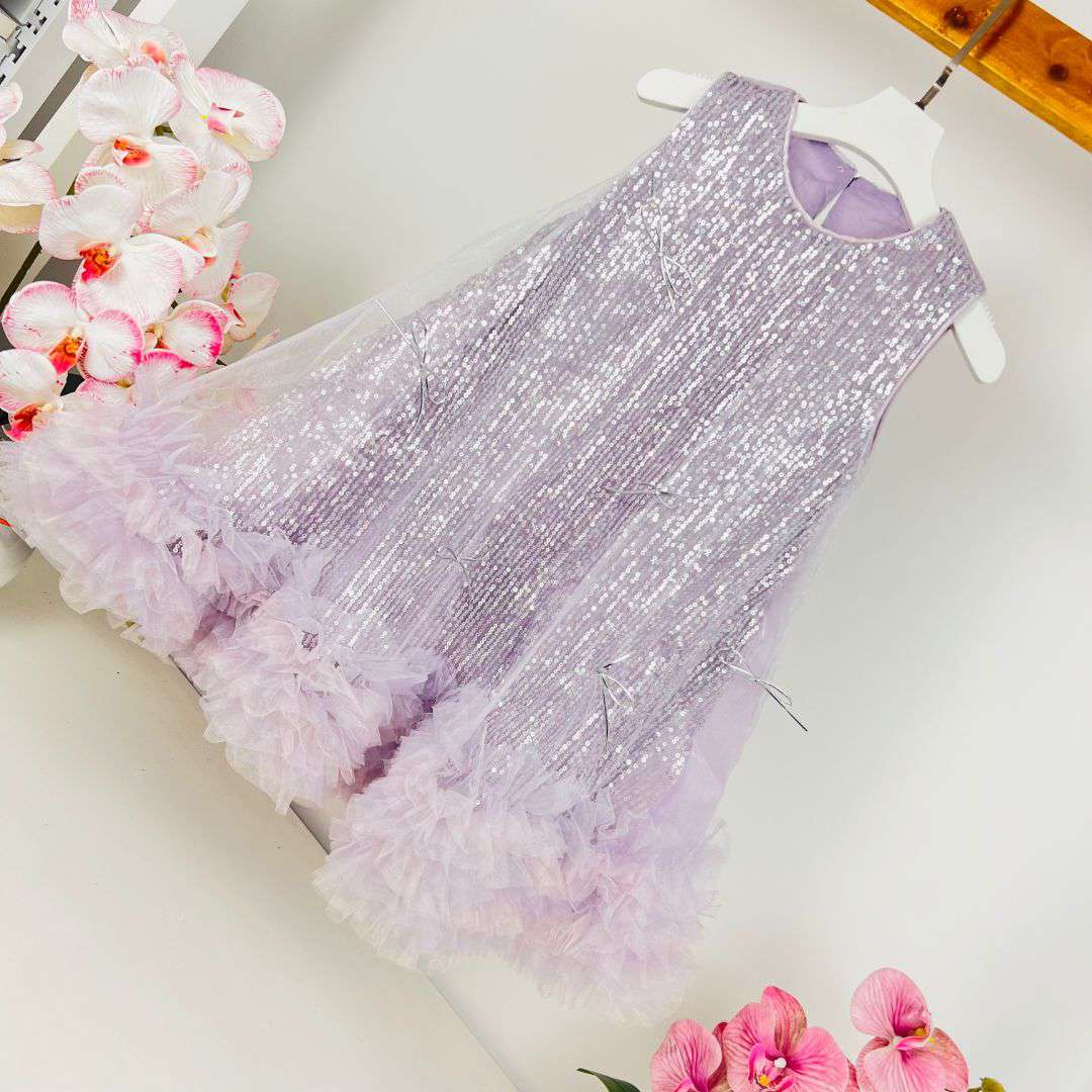 Sequin Tulle Princess Dress