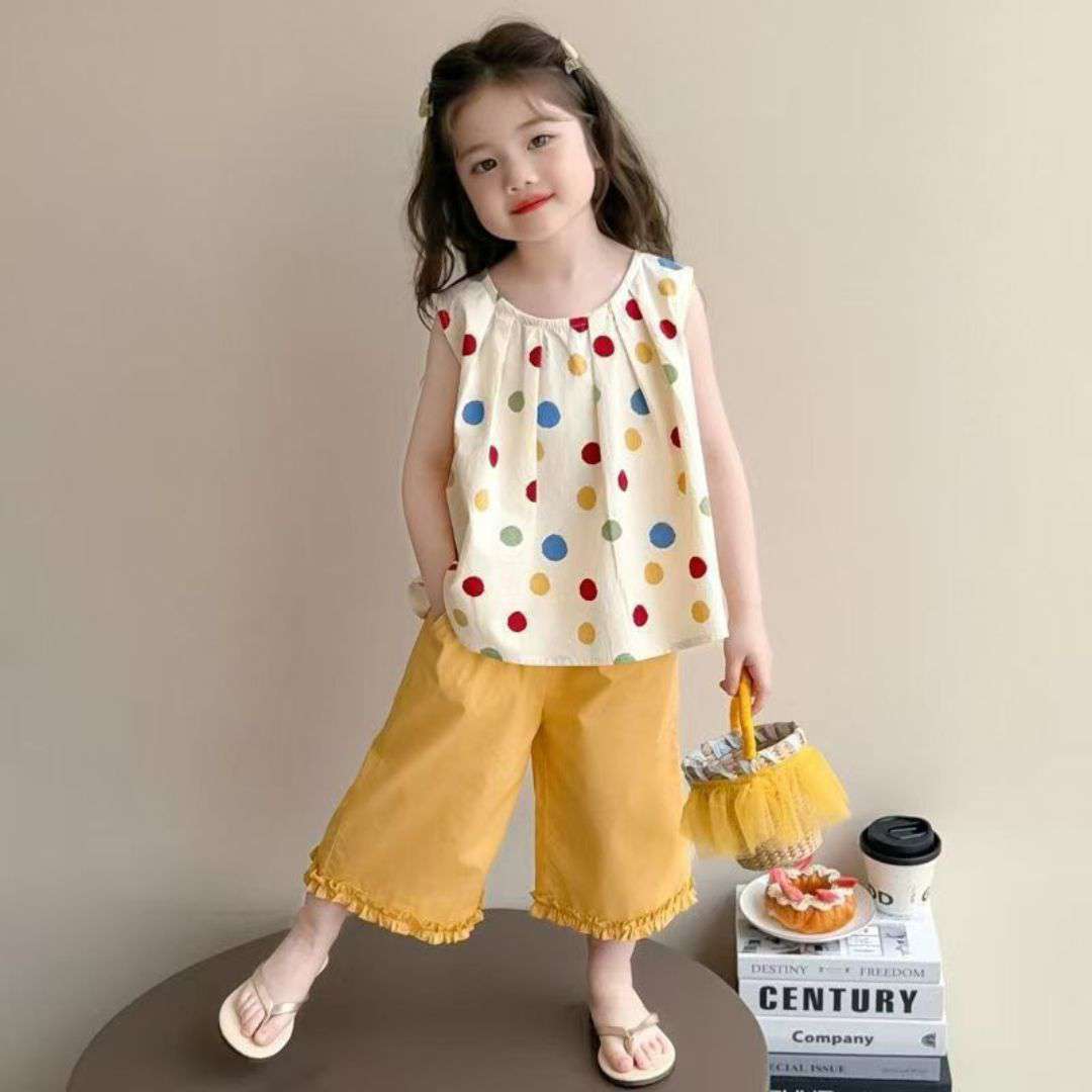 Classic Dotted Princess Dress