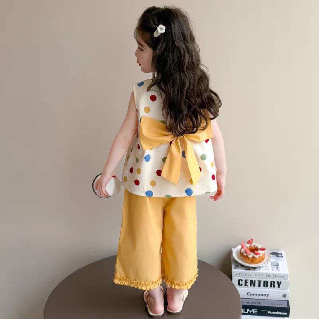 Classic Dotted Princess Dress