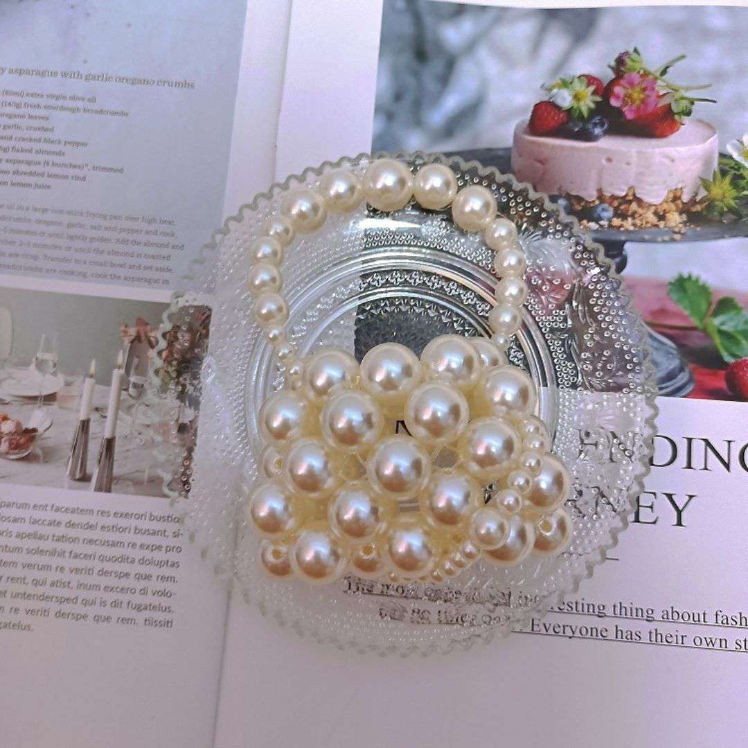 Pearl Beaded Kids Bag