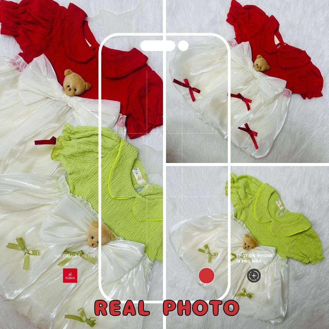 Ruby Bow Princess Dress