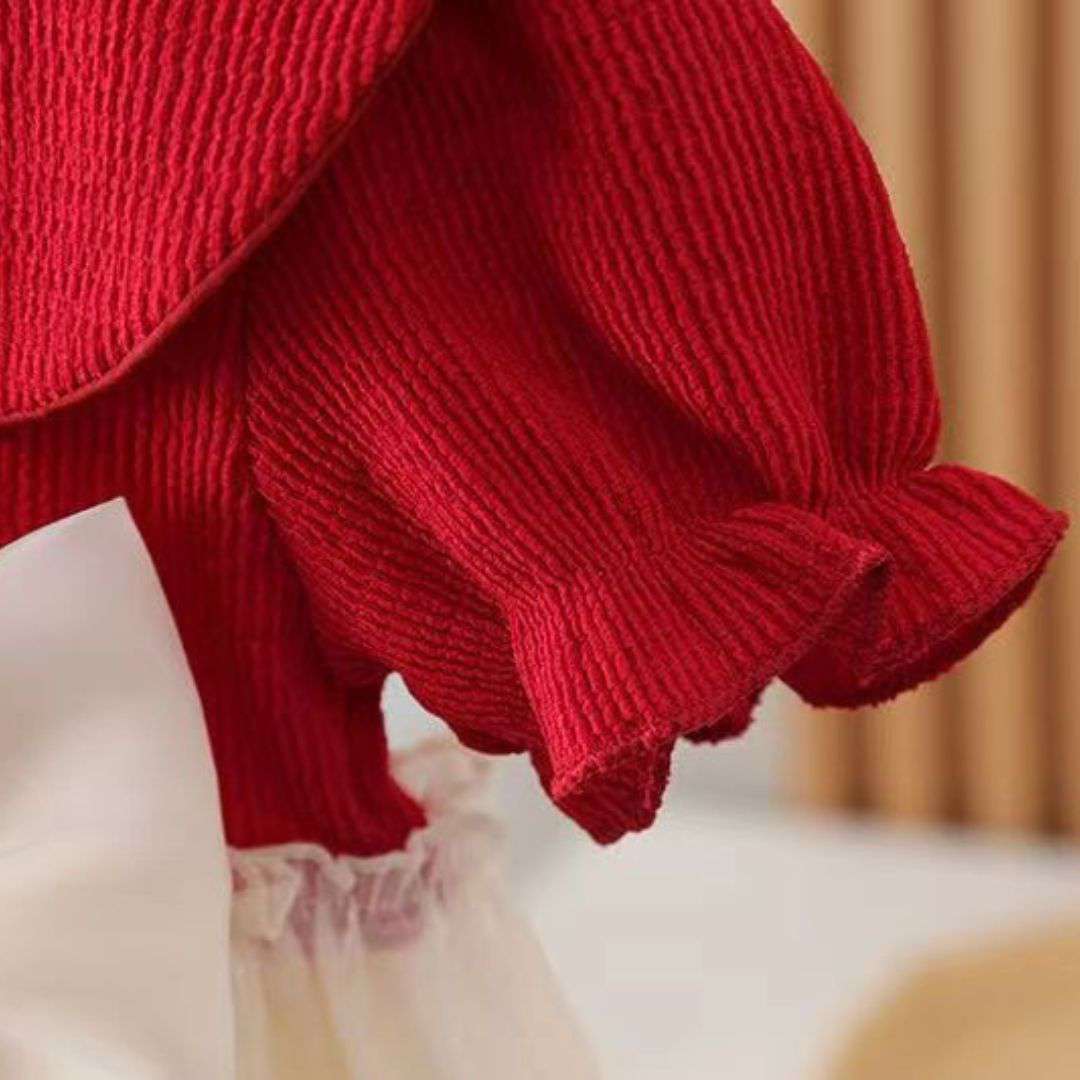 Ruby Bow Princess Dress