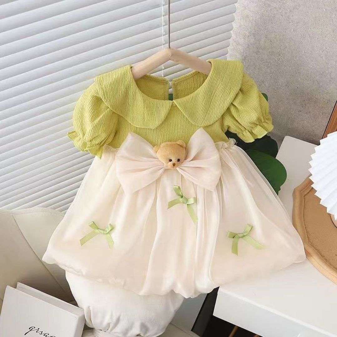 Ruby Bow Princess Dress