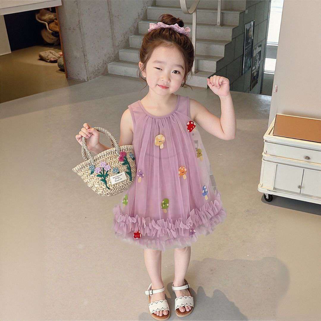 Mushroom Candy Princess Dress