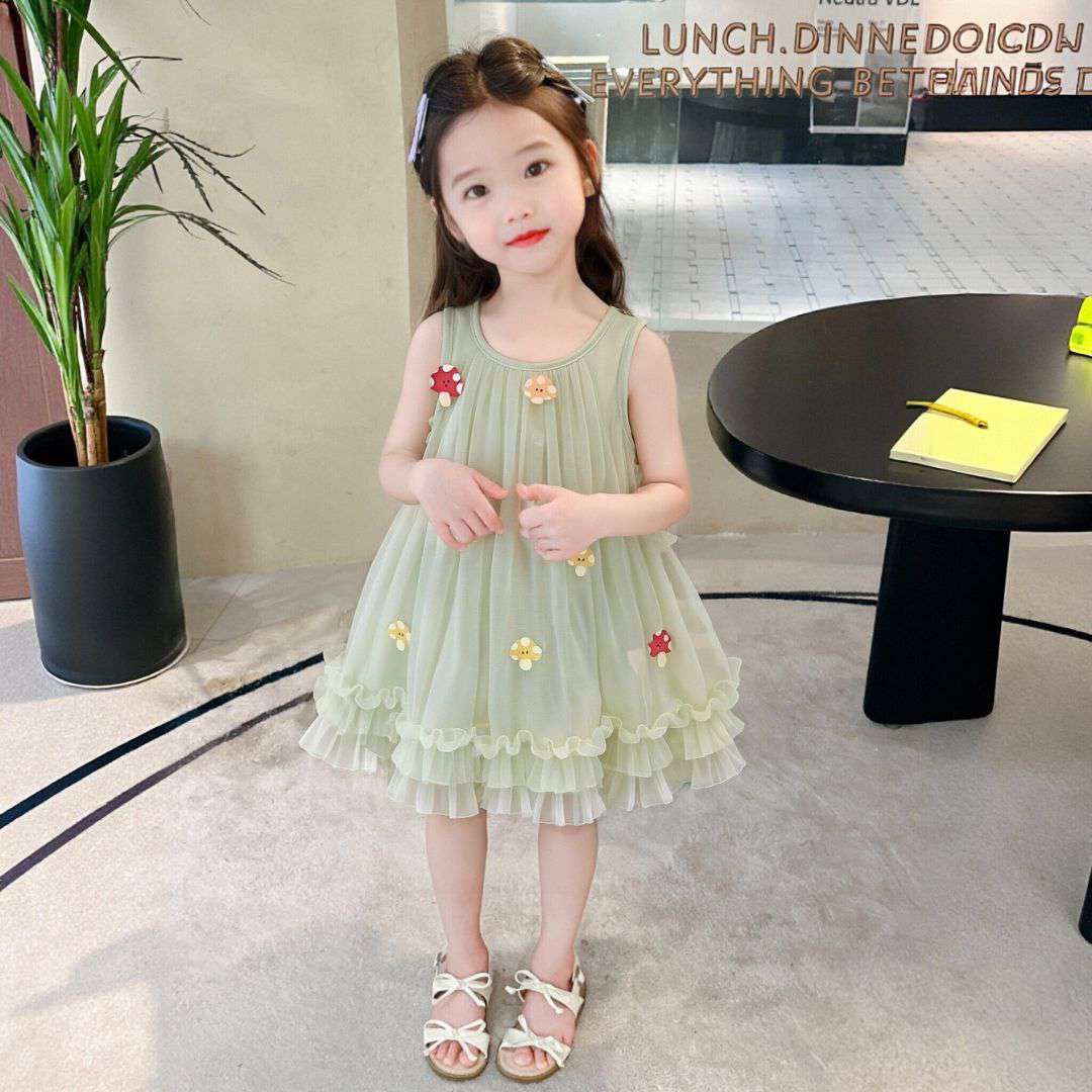 Mushroom Candy Princess Dress