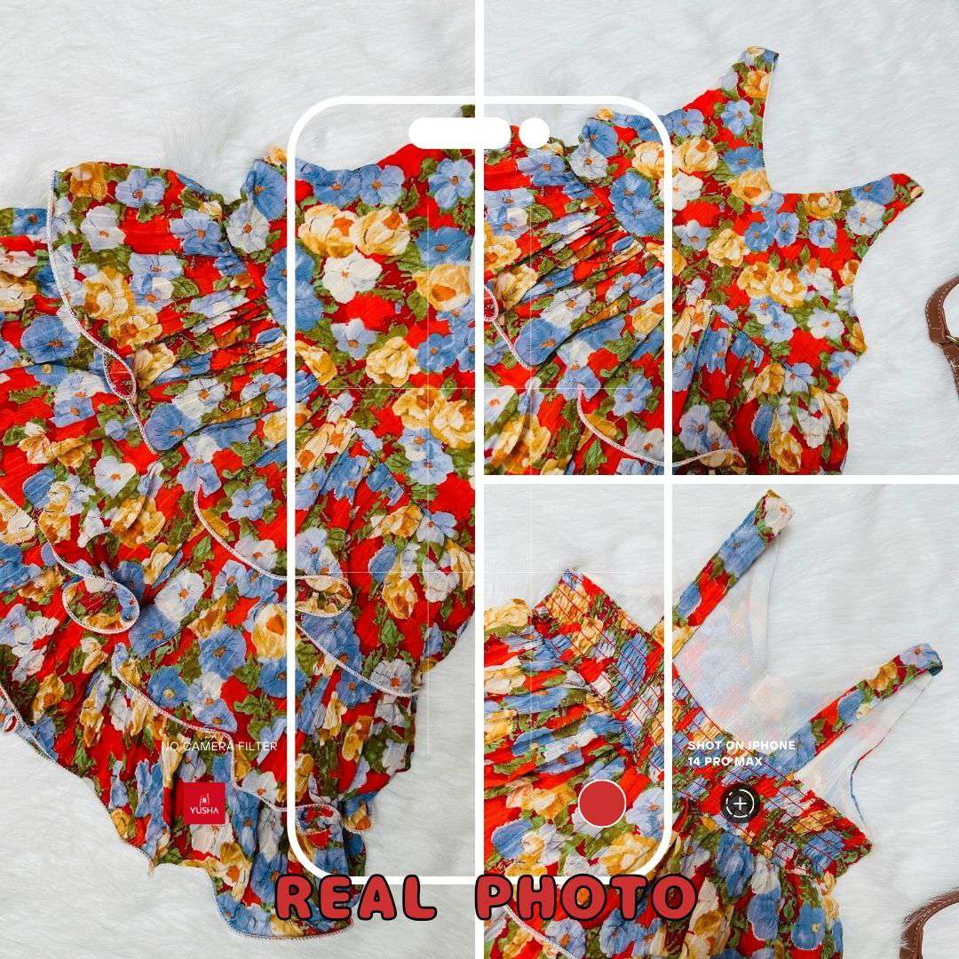 Floral Suspender Summer Dress