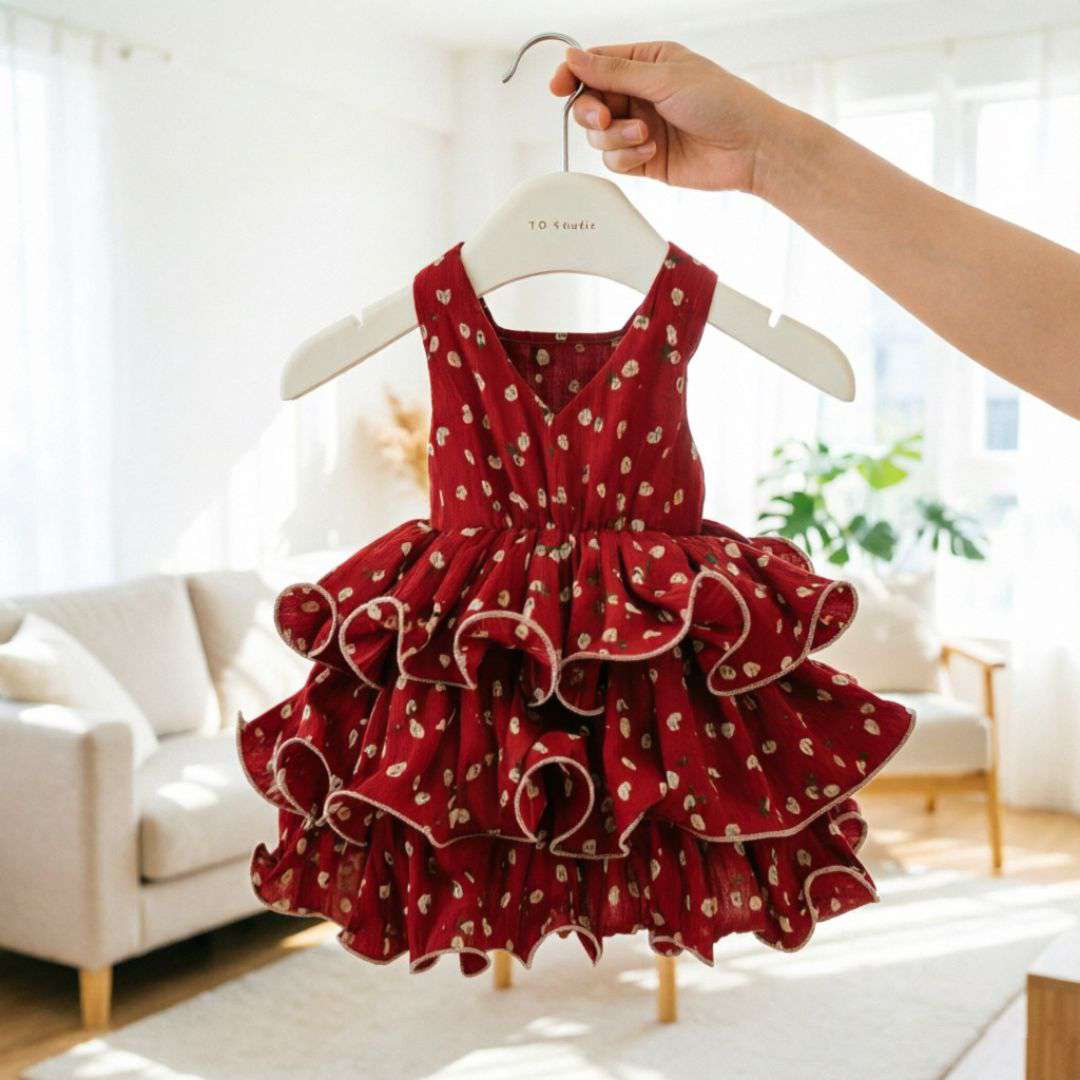 Ruby Heart Bliss Summer Dress