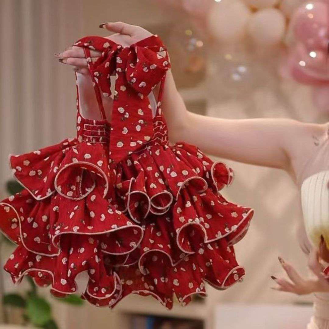 Ruby Heart Bliss Summer Dress