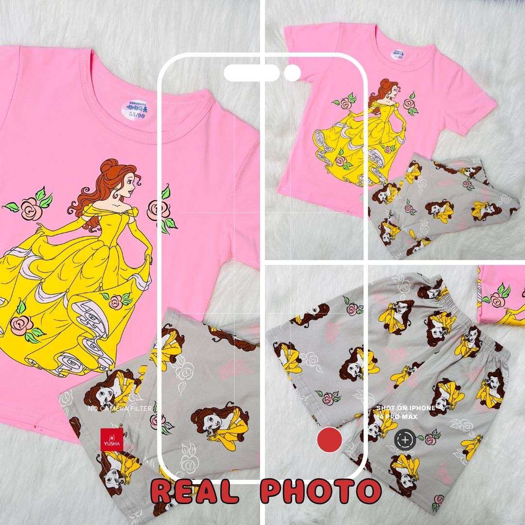 Princess Summer Combo T-Shirt & Pant Set