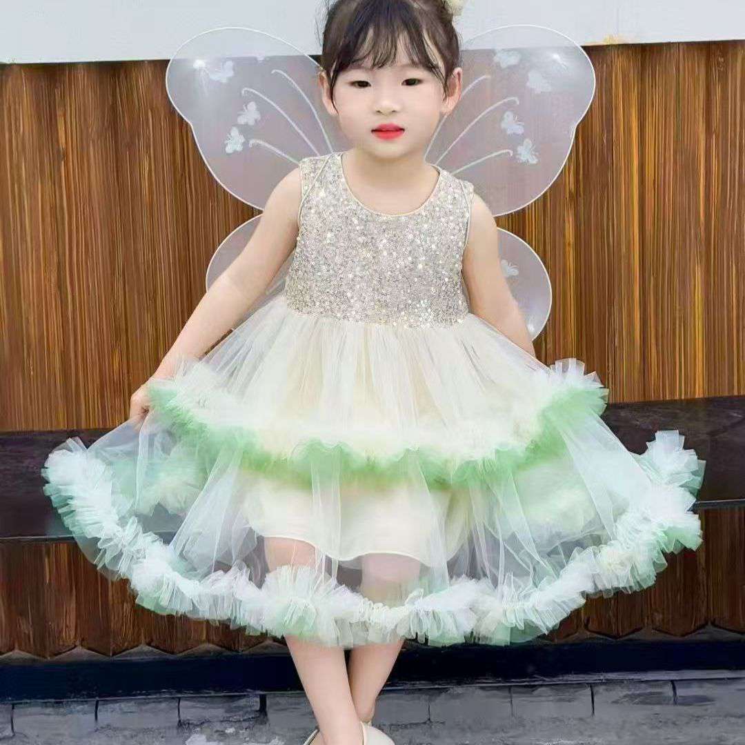 Butterfly Party Dress with Wings