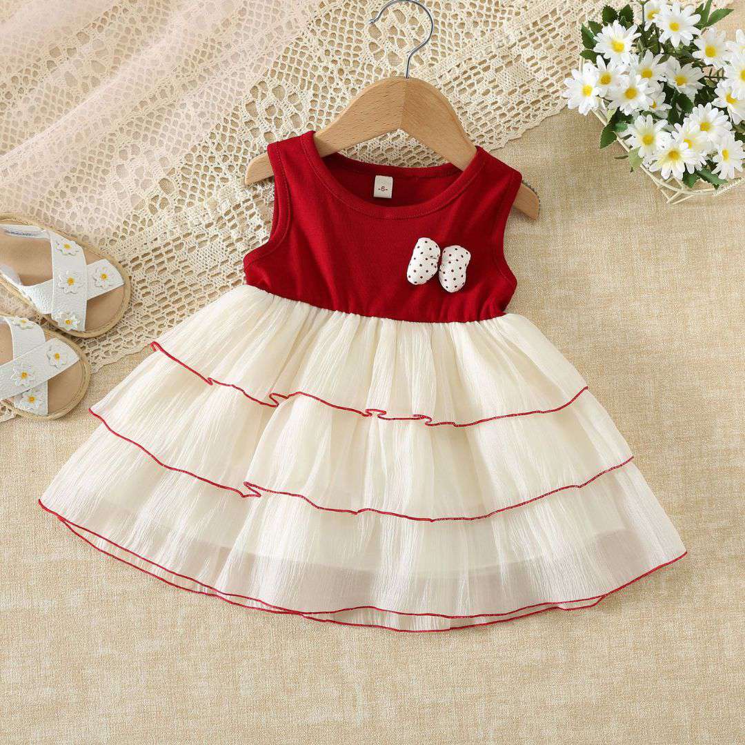 Ruby Blossom Tulle Dress