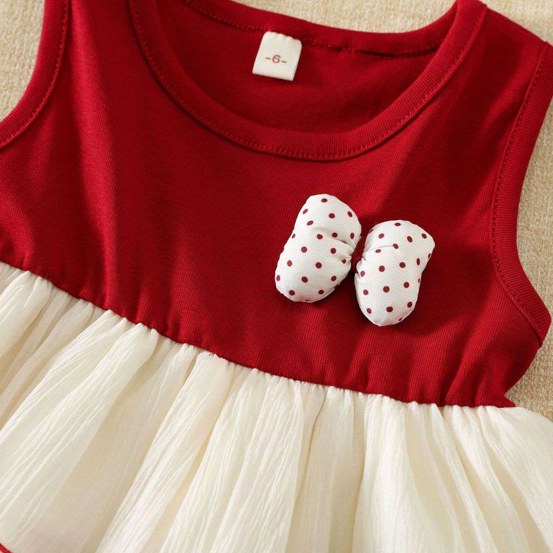 Ruby Blossom Tulle Dress