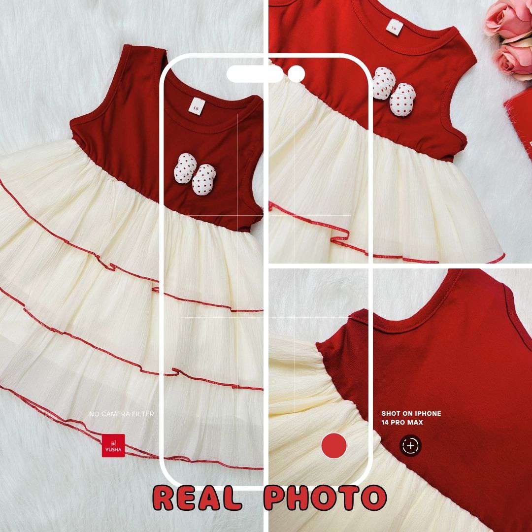 Ruby Blossom Tulle Dress