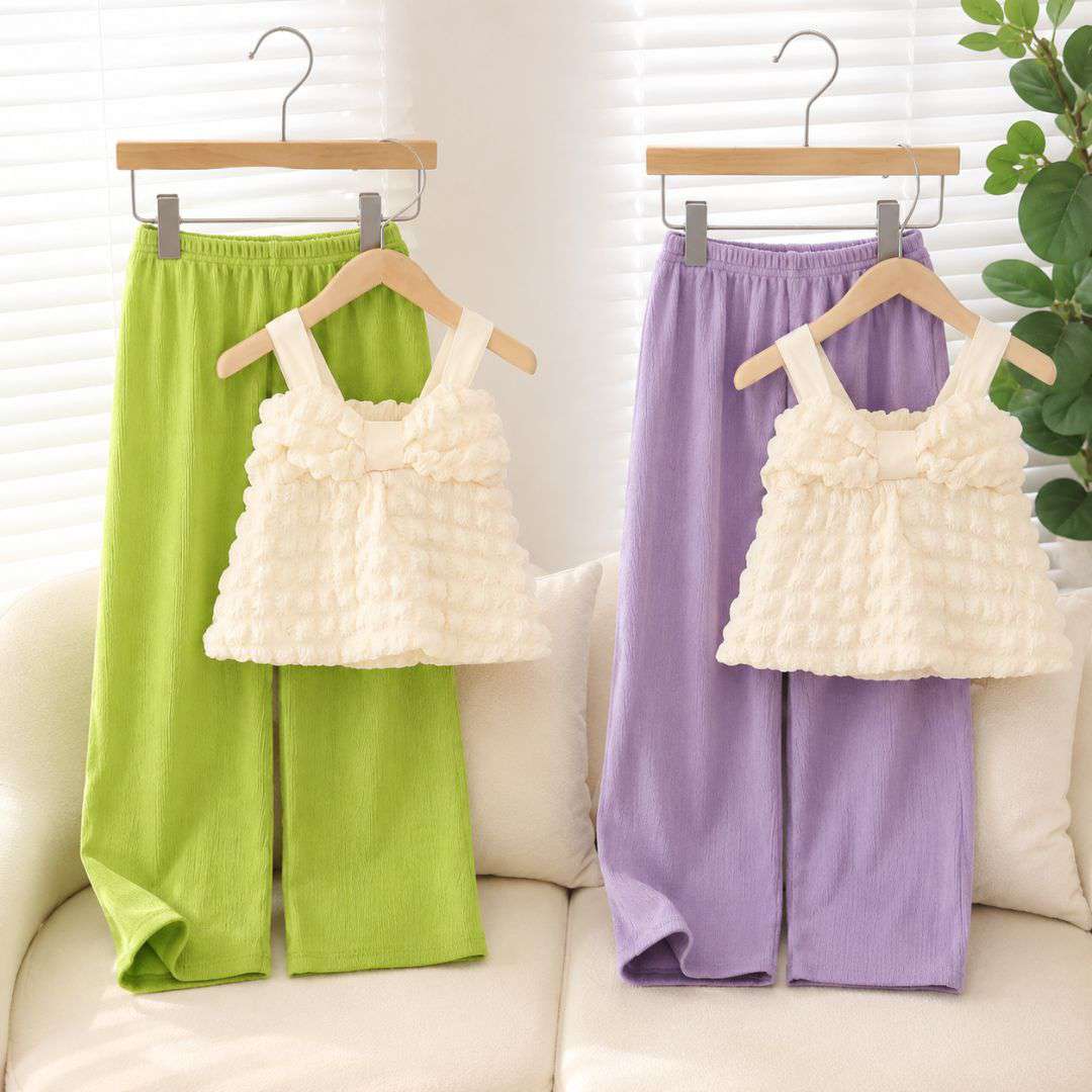 Sleeveless Top & Pants Set