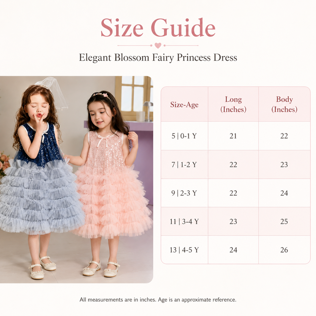 Elegant Blossom Fairy Princess Dress