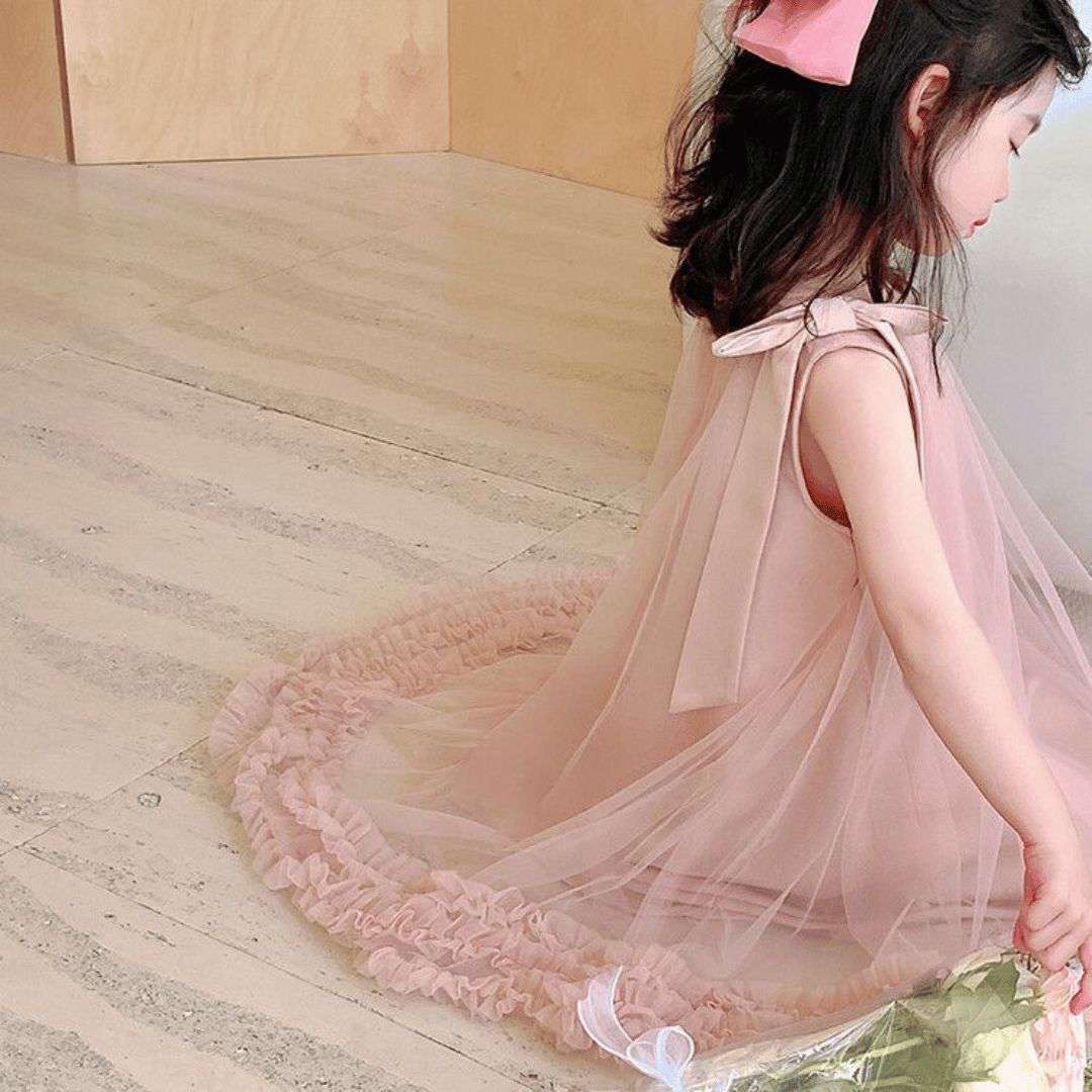Western Style Soft Mesh Princess Dress