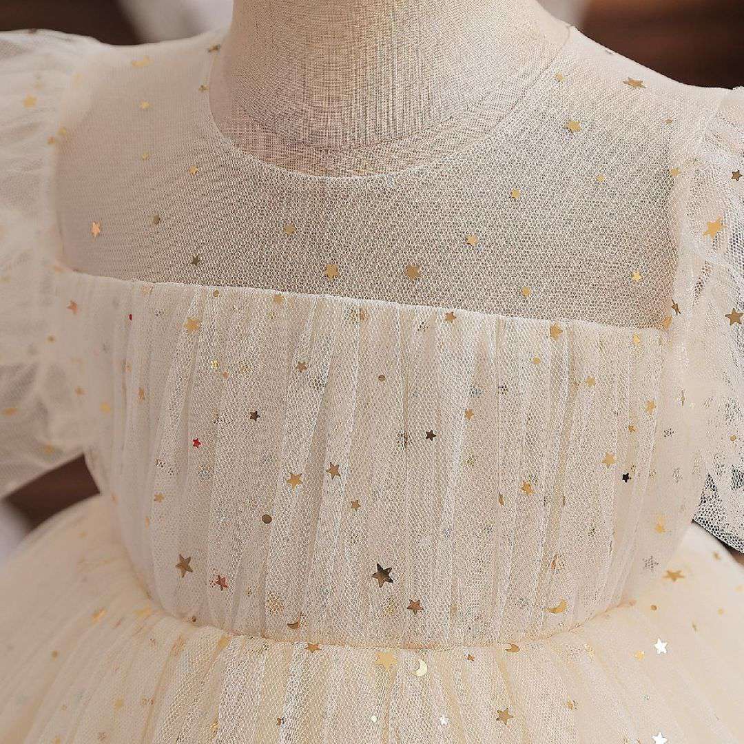 Luxury Star Glitter Tulle Princess Dress
