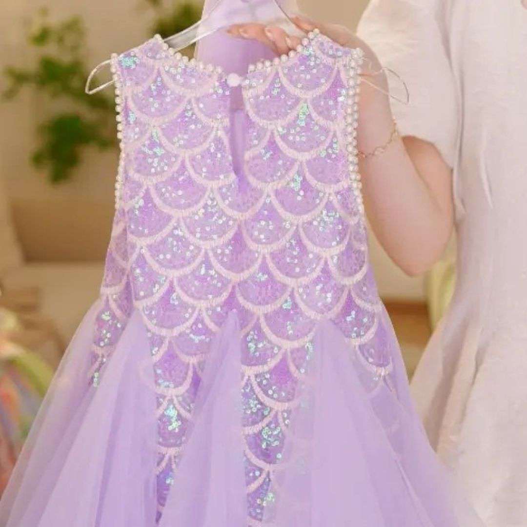 Mermaid Sequin Princess Dress