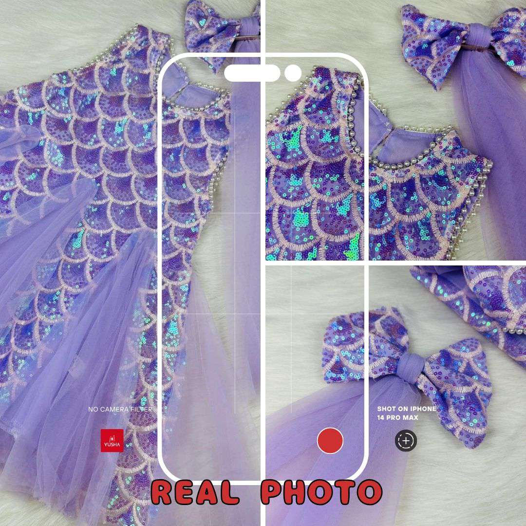 Mermaid Sequin Princess Dress