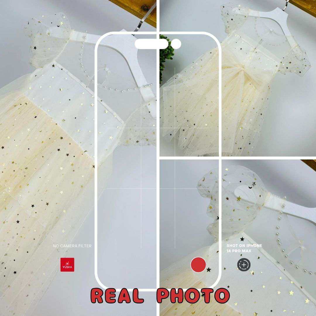 Luxury Star Glitter Tulle Princess Dress