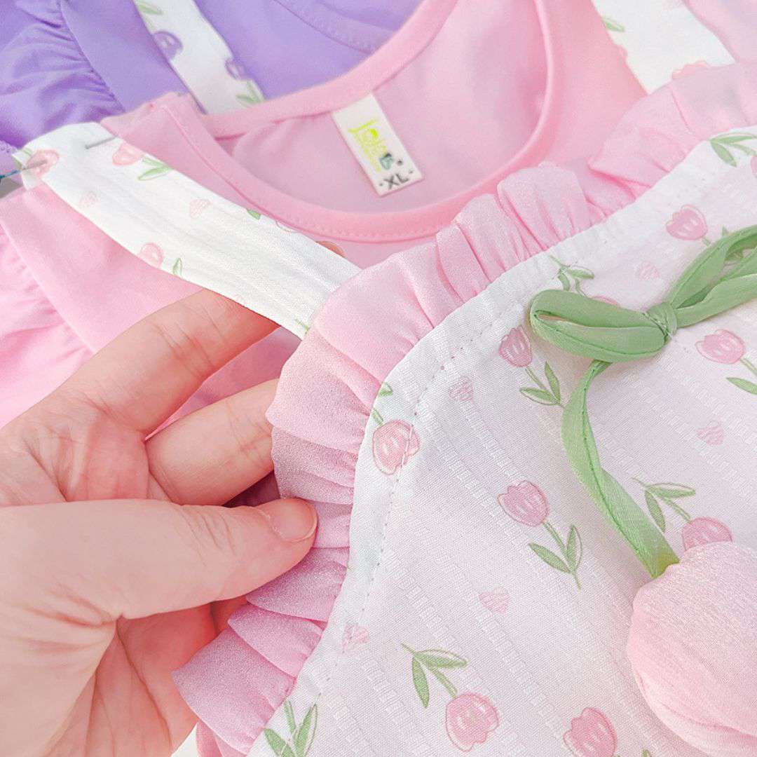Pastel Tulip Princess Dress