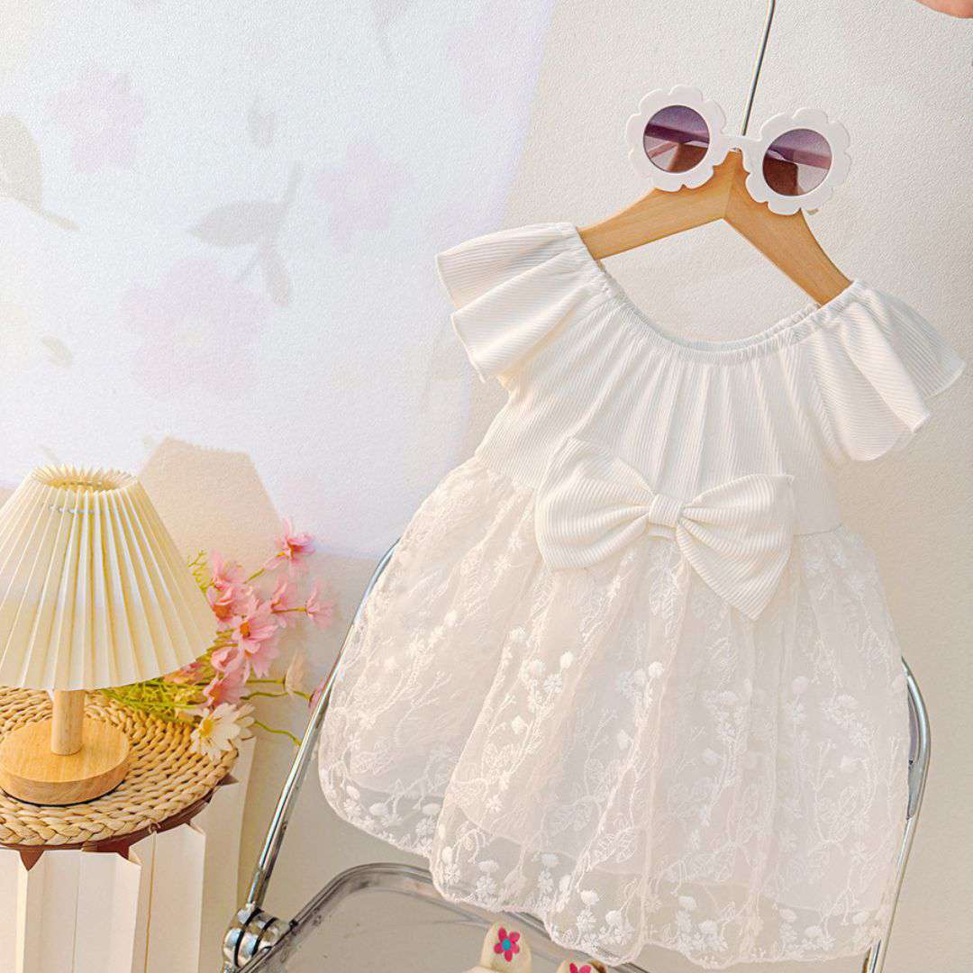 Bow Lace Princess Dress