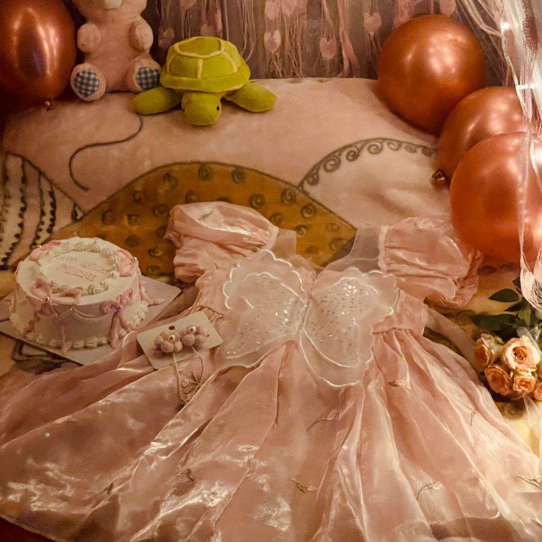 Pink Butterfly Fairy Party Dress