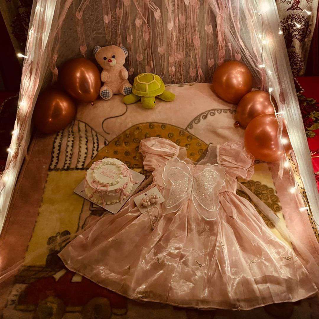 Pink Butterfly Fairy Party Dress