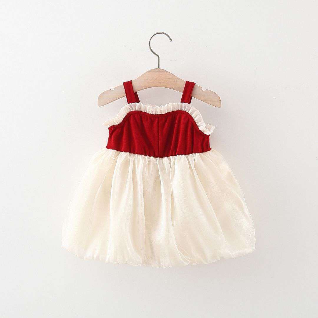 Twilight Cloud Bow Princess Dress for Girls