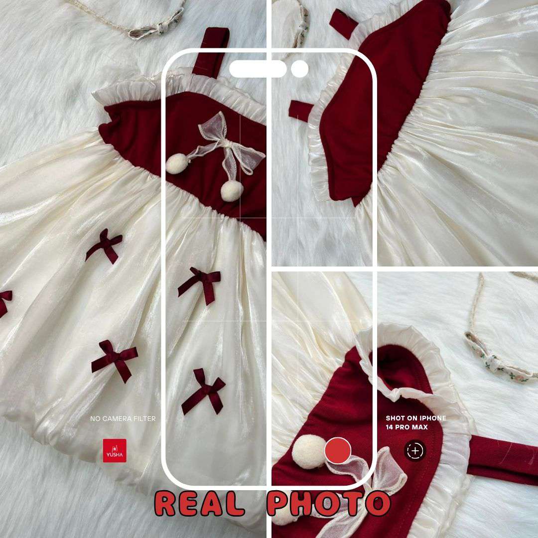 Twilight Cloud Bow Princess Dress for Girls