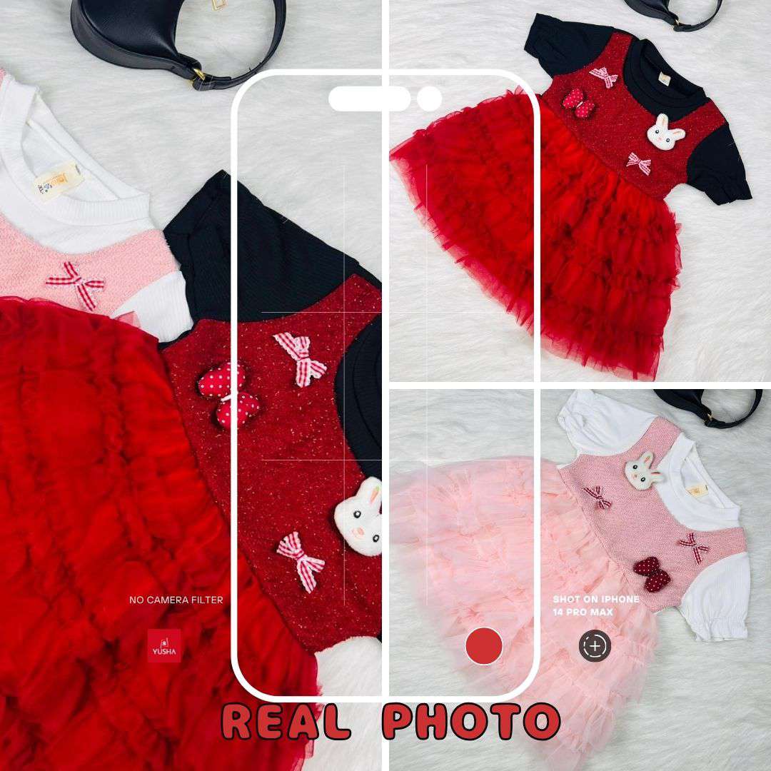 Glitter Bunny Princess Tulle Dress