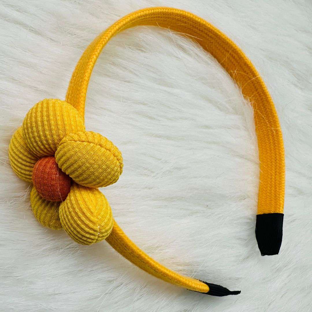 Cute Flower Bow Headband for Girls