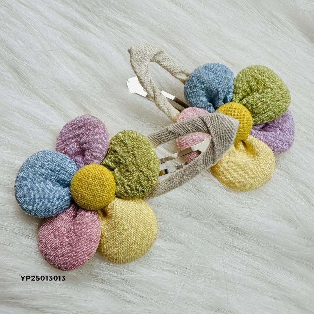 Sweet Princess Floral Hair Clips