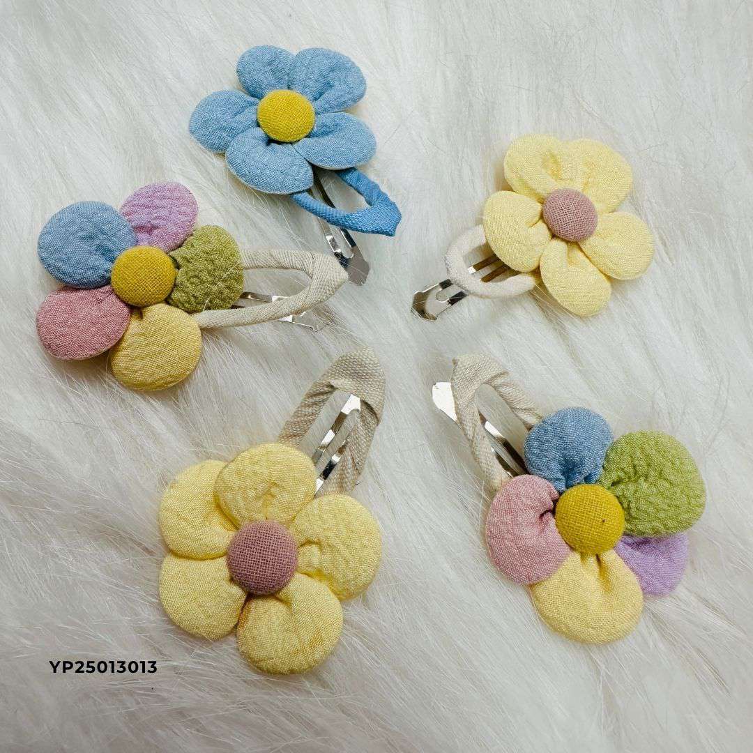 Sweet Princess Floral Hair Clips