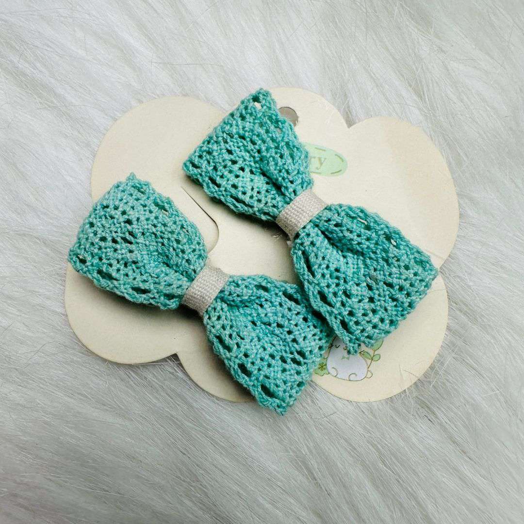 Fringe Ball Hair Clips