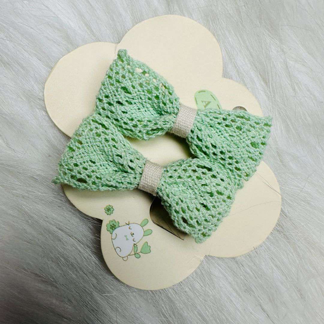Fringe Ball Hair Clips