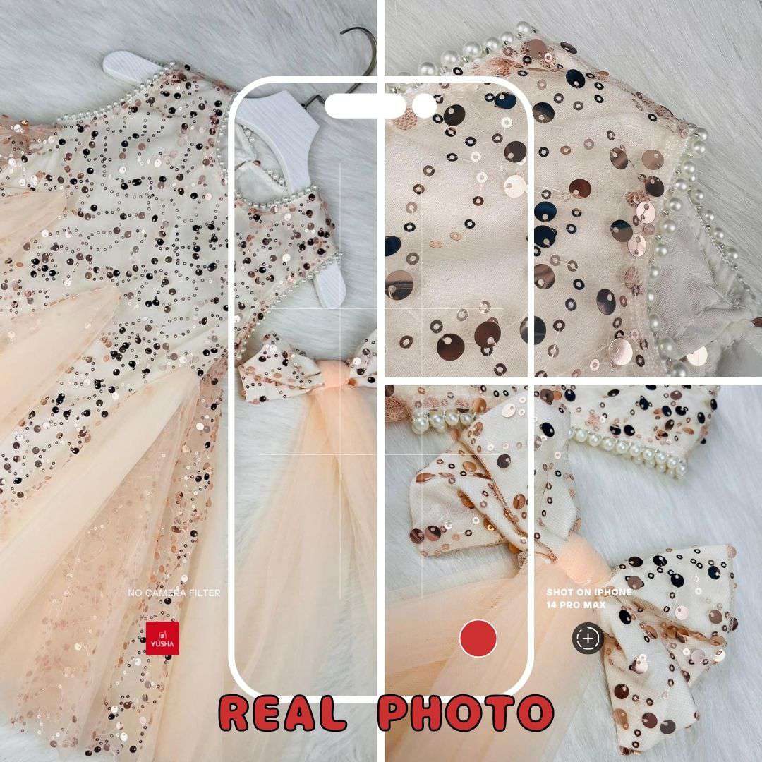 Sequin Party Princess Dress