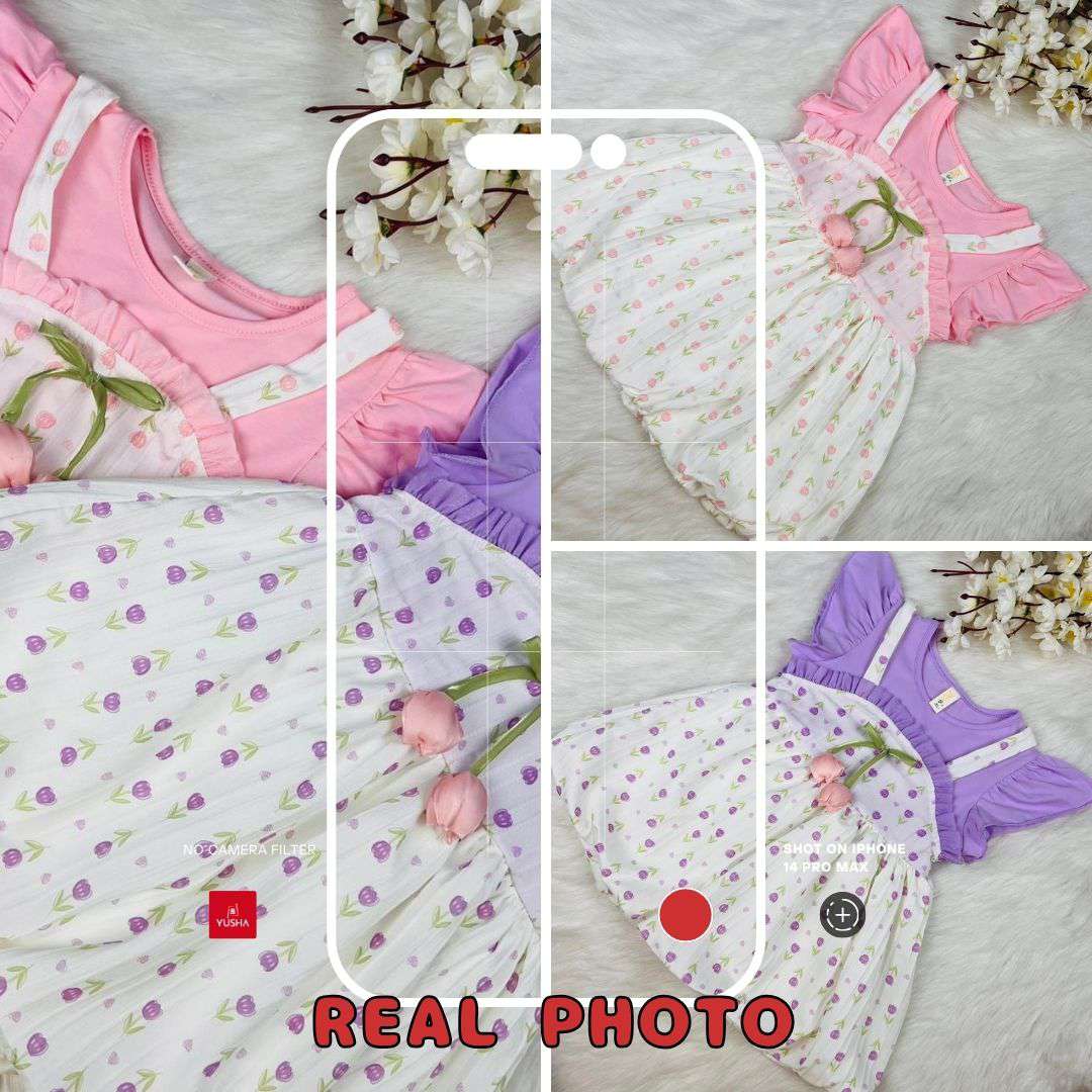 Pastel Tulip Princess Dress