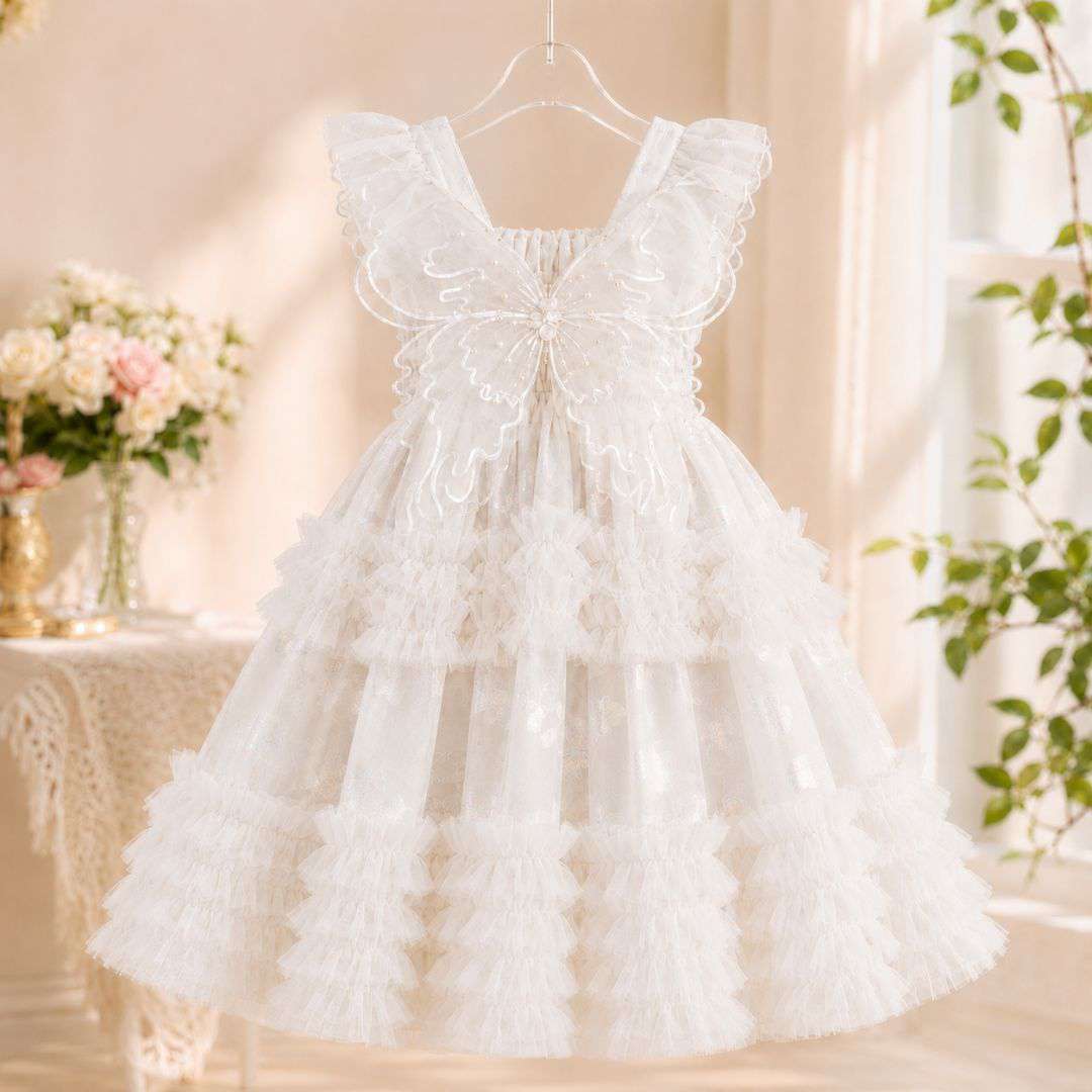 Butterfly Fairy Princess Party Dress